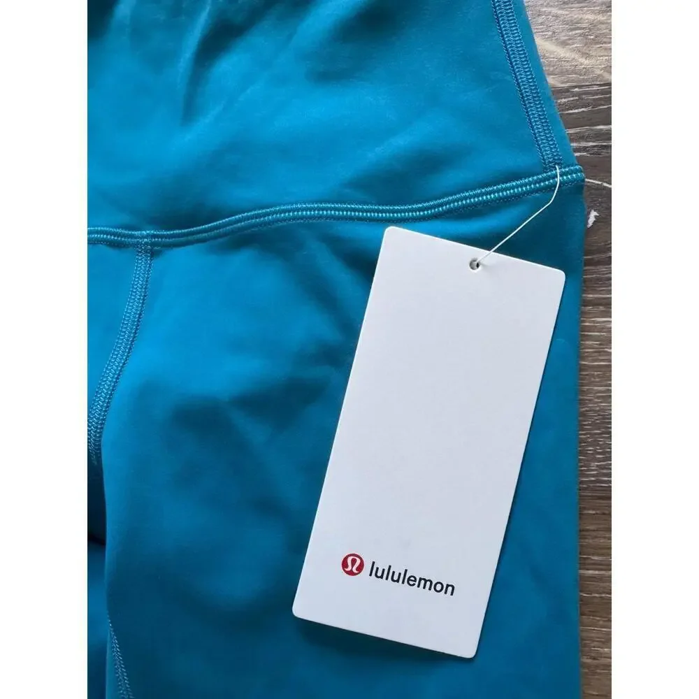 Lululemon Wunder Train High Rise 28” Hawaiian Blue Size 2 NWT